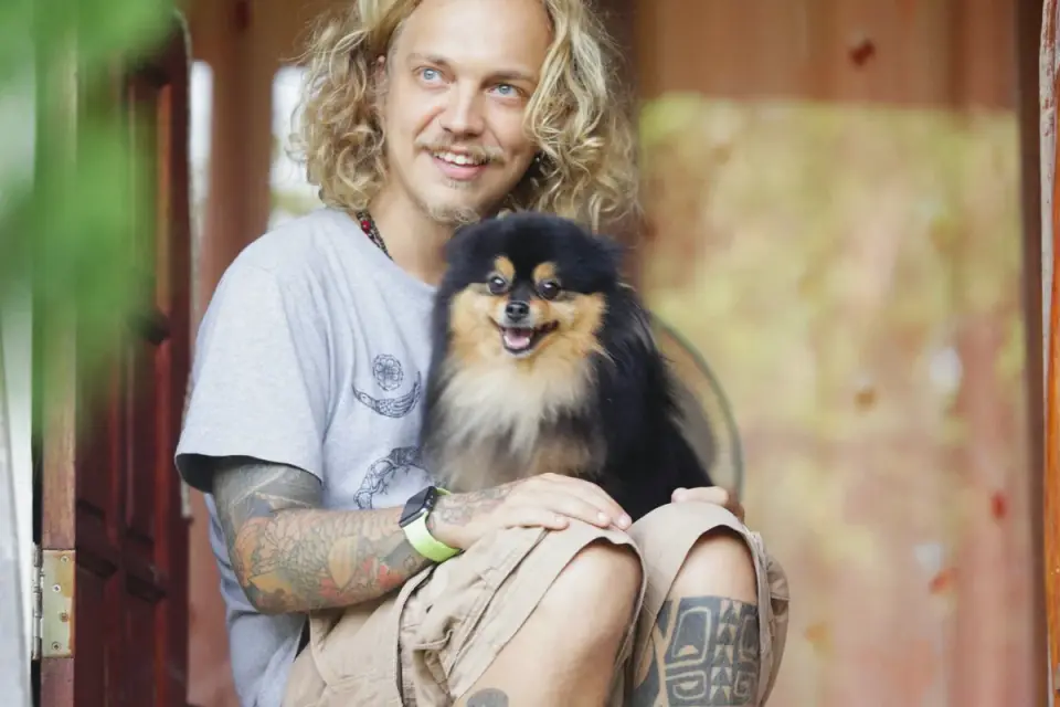 Dog owner home